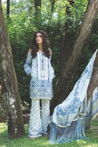 Shehla Chatoor Luxury Lawn 2016 by Shariq Textiles (1)