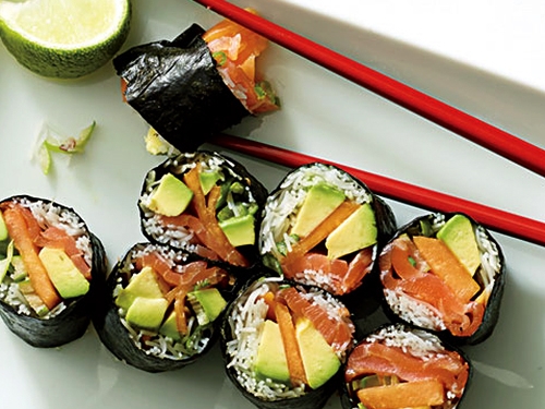 SALMON AVOCADO