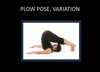 Plow Pose, Variation