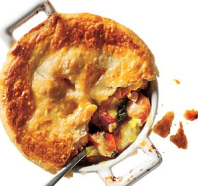 Chicken, Potato & Leek Pie