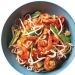 Sweet & Spicy Shrimp With Rice Noodles