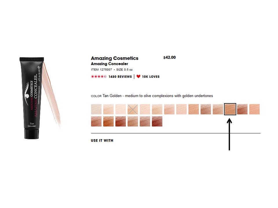 Tan Golden Amazing Concealer