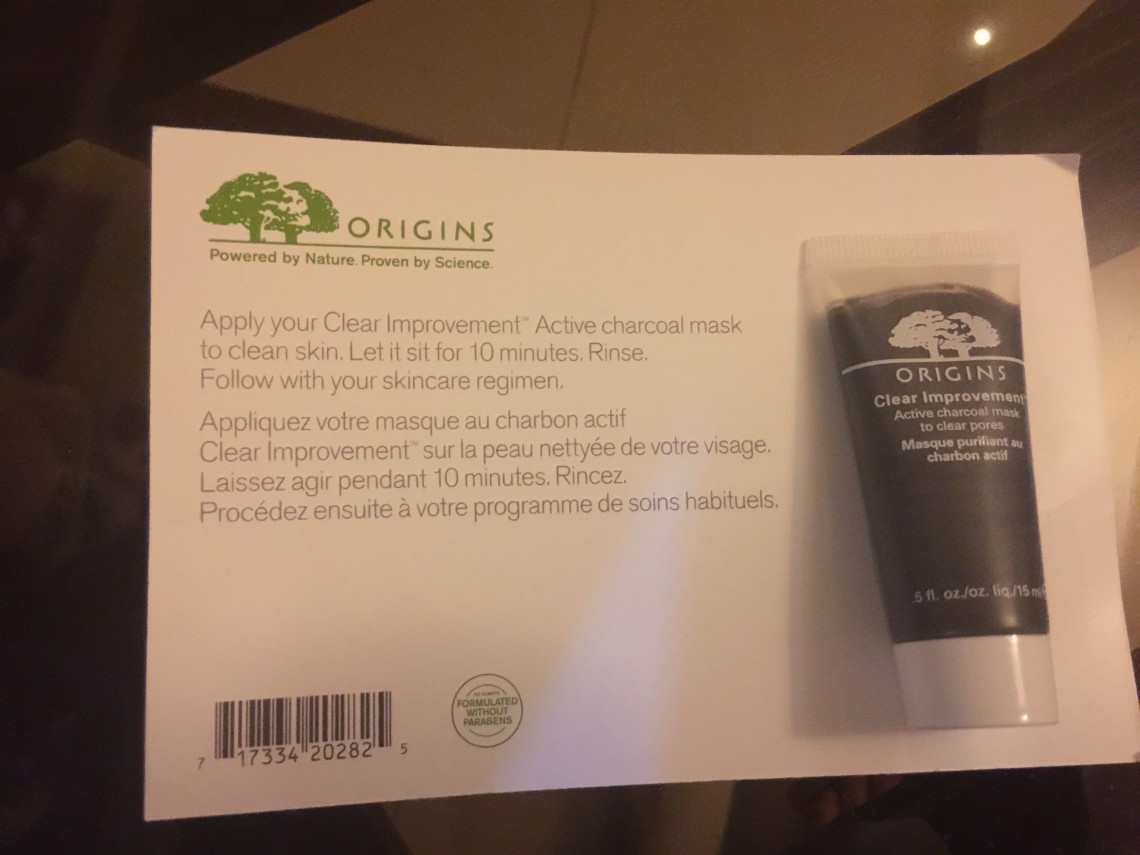 origins clear improvement active charcoal mask รีวิว 1
