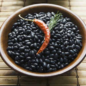 Eating Black Beans 