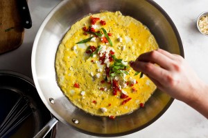 Goat Cheese Omelet