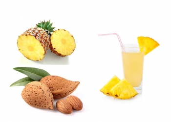 Almond-Pineapple Smoothie