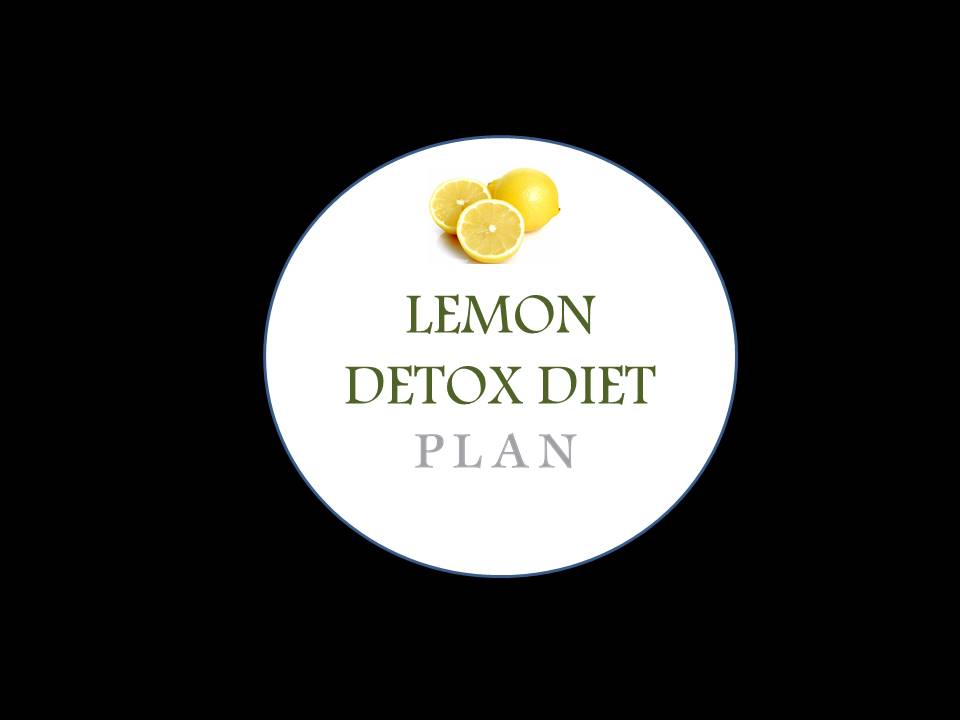 LEMON DETOX DIET PLAN