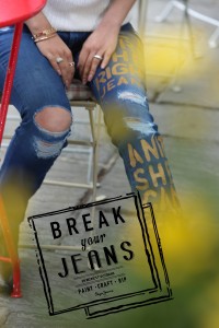 Pepe Jeans Pakistan - Break Your Jeans - Paint them, Craft them, Rip them! (2)