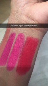 M.A.C Lipstick Swatches