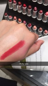 M.A.C Lipstick Swatches