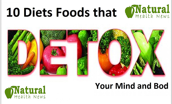 10 Diets Foods that Detox Your Mind and Body