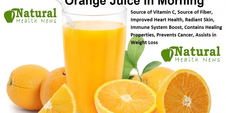 Health Benefits of Drinking Orange Juice in Morning
