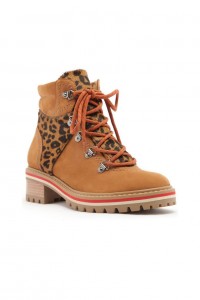 Keida Leopard Print Hiking Boot