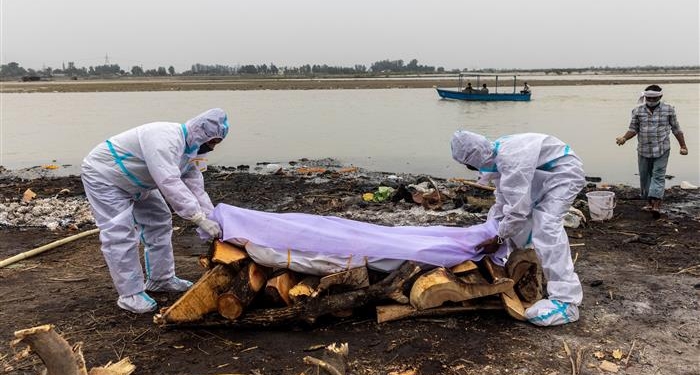 Bodies of suspected COVID-19