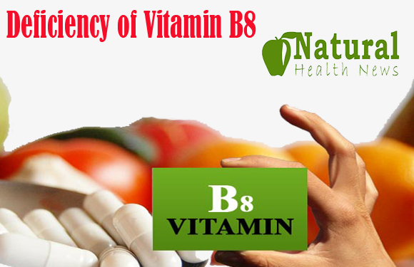 deficiency of vitamin b8