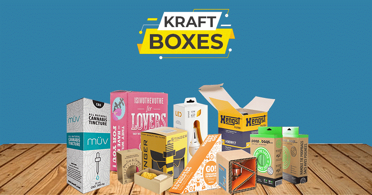 Kraft Boxes for Grocery Packaging