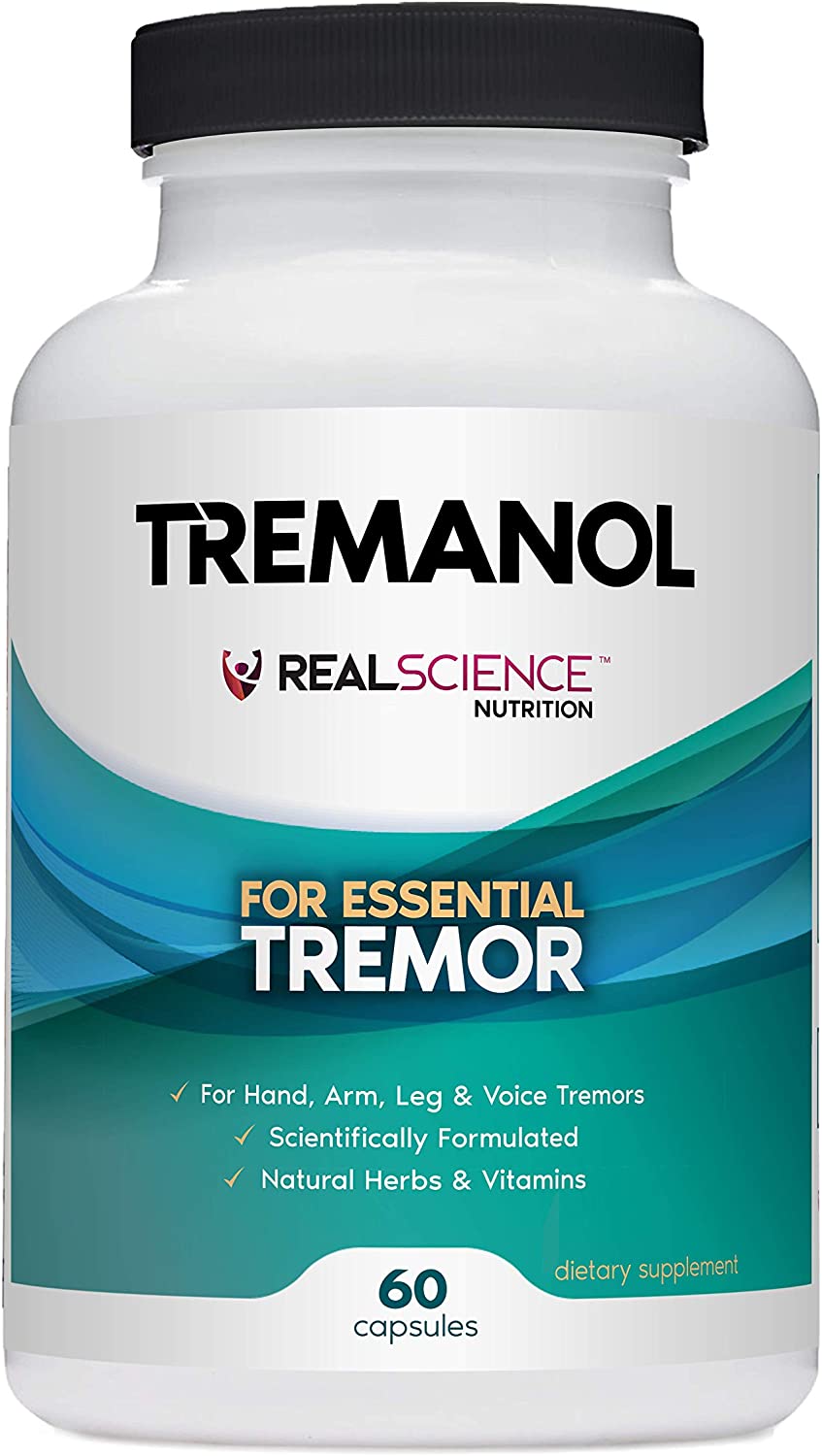 Tremanol – All Natural Essential Tremor Herbal Supplement - May Provide Long-Term Relief for Shaky Hands, Arm, Leg, & Voice Tremors (60 Capsules)
