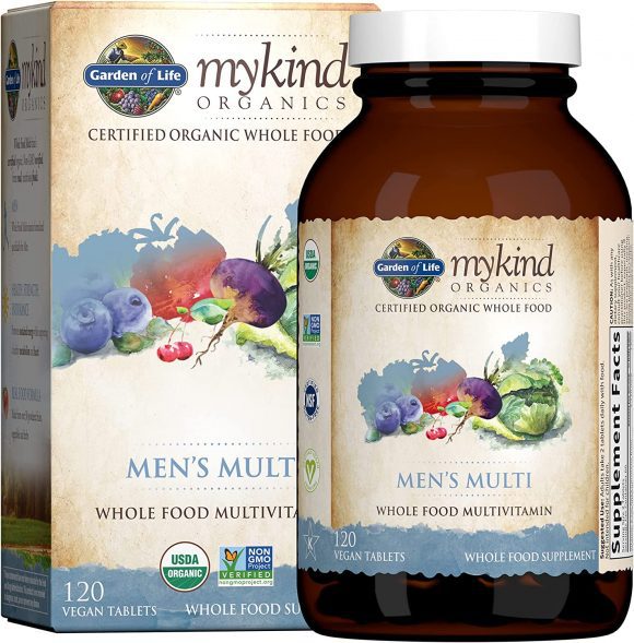 Vegan multivitamin supplement for men