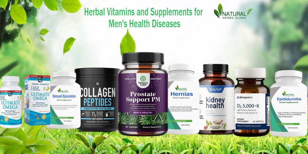 Men's Health DiseasesTop 9 Herbal Vitamins and Supplements
