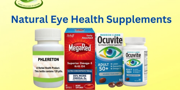 Herbal Supplement for Eye Health - Keep your vision healthy and bright