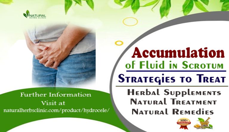Accumulation of Fluid in Scrotum: Natural Treatment
