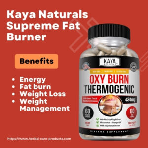Kaya Naturals Supreme Fat Burner.