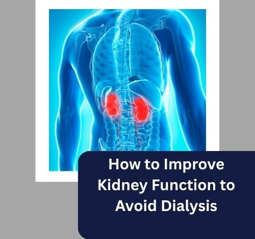 Improve Kidney Function