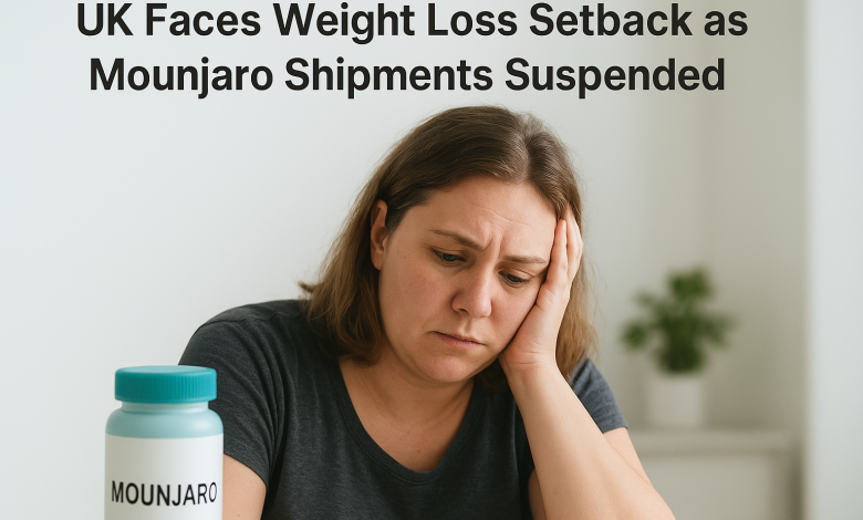 UK Faces Weight Loss Setback as Mounjaro Shipments Suspended