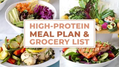 6-Day High-Protein, High-Fiber Meal Plan, Created by a Dietitian