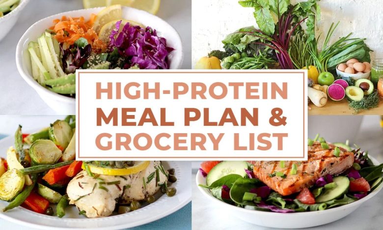 6-Day High-Protein, High-Fiber Meal Plan, Created by a Dietitian