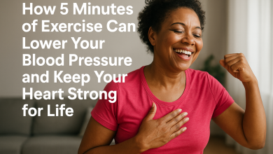 How 5 Minutes of Exercise Can Lower Your Blood Pressure and Keep Your Heart Strong for Life