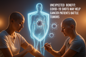 Unexpected Benefit: COVID-19 Shots May Help Cancer Patients Battle Tumors