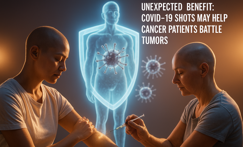 Unexpected Benefit: COVID-19 Shots May Help Cancer Patients Battle Tumors