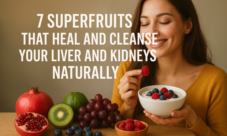 7 Superfruits That Heal and Cleanse Your Liver and Kidneys Naturally