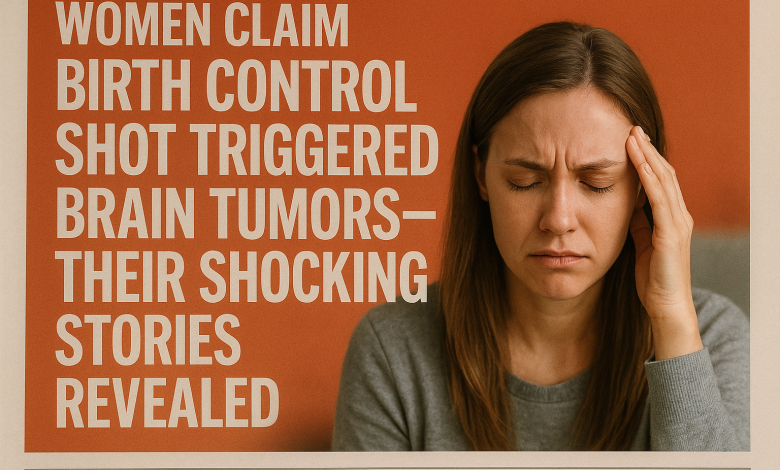 Women Claim Birth Control Shot Triggered Brain Tumors—Their Shocking Stories Revealed