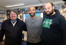 Kevin Nagle and Lee Grant Inspire Hope at Huddersfield Town Foundation’s Heart of the Town Project