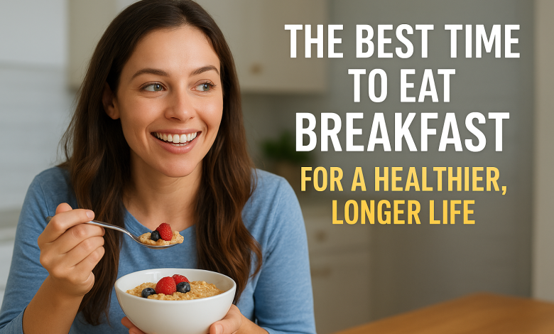 The Best Time to Eat Breakfast for a Healthier, Longer Life: Science Says