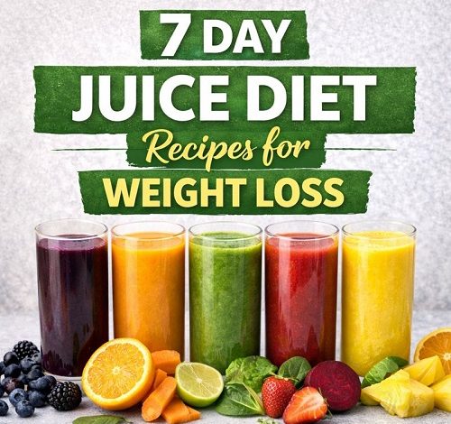 7 Day Juice Diet Recipes for Weight Loss 2