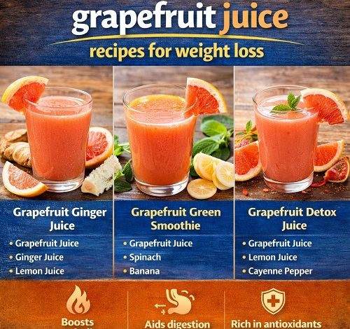 Grapefruit Juice Recipes for Weight Loss