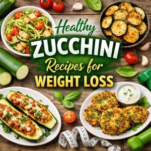 Healthy Zucchini Recipes for Weight Loss