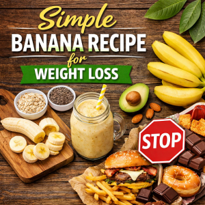 Simple Banana Recipe for Weight Loss