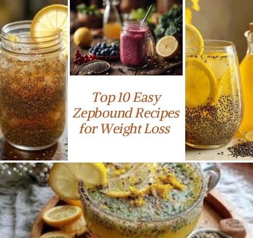 Top 10 Easy Zepbound Recipes for Weight Loss