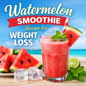 Watermelon Smoothie Recipe for Weight Loss