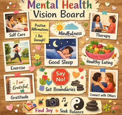 Mental Health Vision Board
