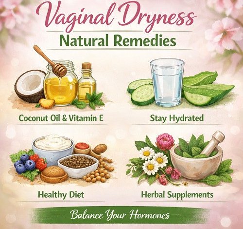 Vaginal Dryness Natural Remedies