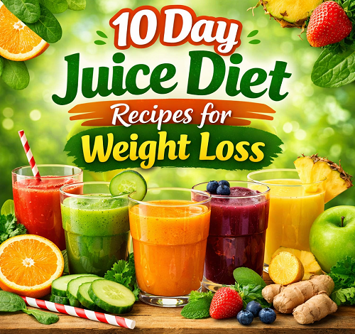 10 Day Juice Diet Recipes for Weight Loss