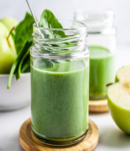 2. Green Apple Fat-Burning Smoothie
