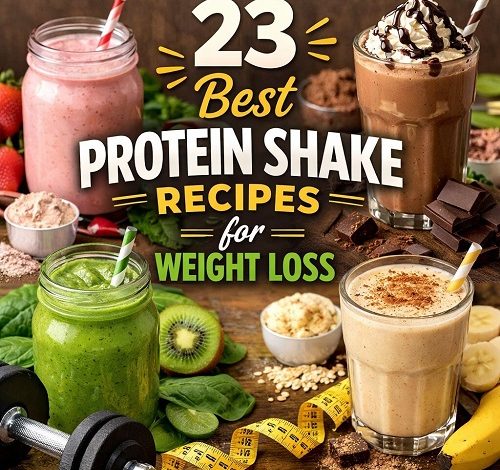 23 Best Protein Shake Recipes for Weight Loss