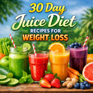 30 Day Juice Diet Recipes for Weight Loss
