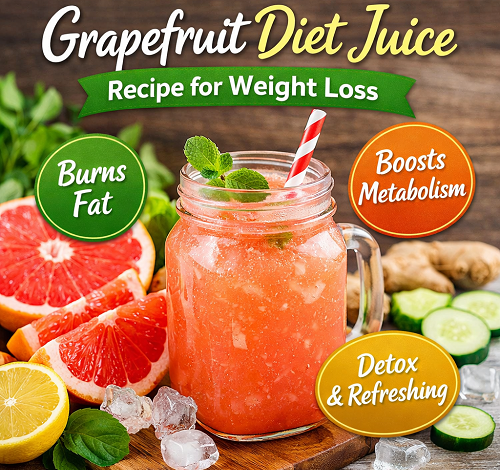 Grapefruit Diet Juice Recipe for Weight Loss